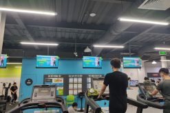 Quảng cáo màn hình LCD tại The New Gym